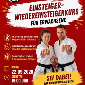 Einsteiger- Wiedereinsteigerkurs Erwachsene